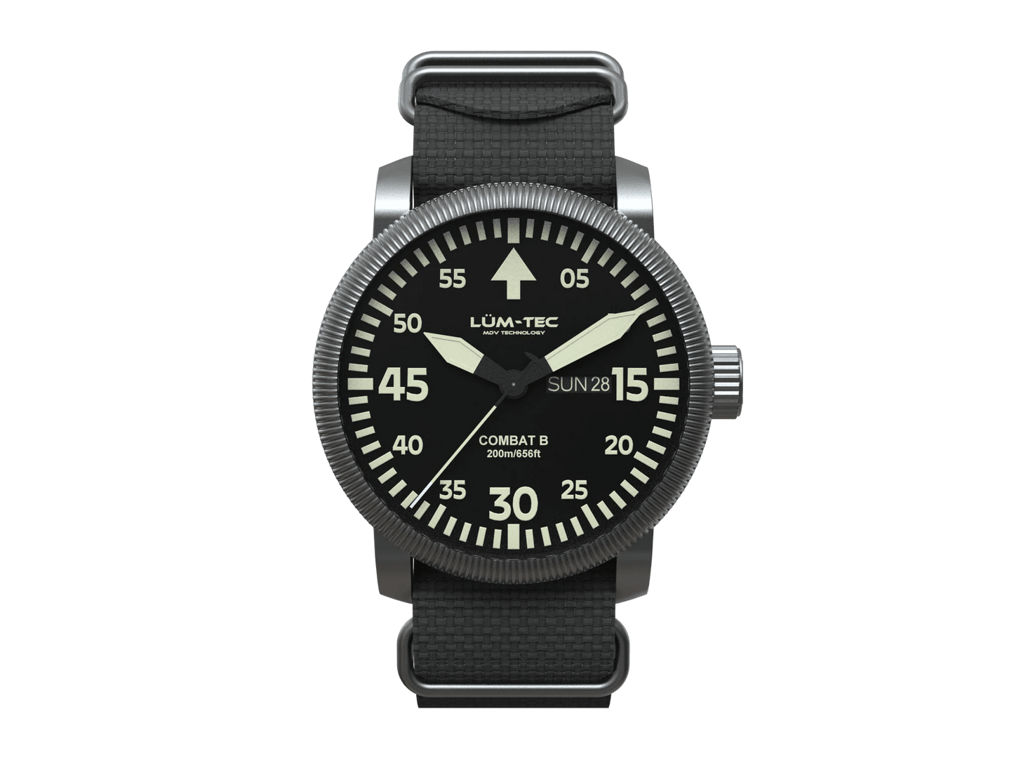 Lum - Tec Combat B68 Day Date Field Watch - The CGA Company
