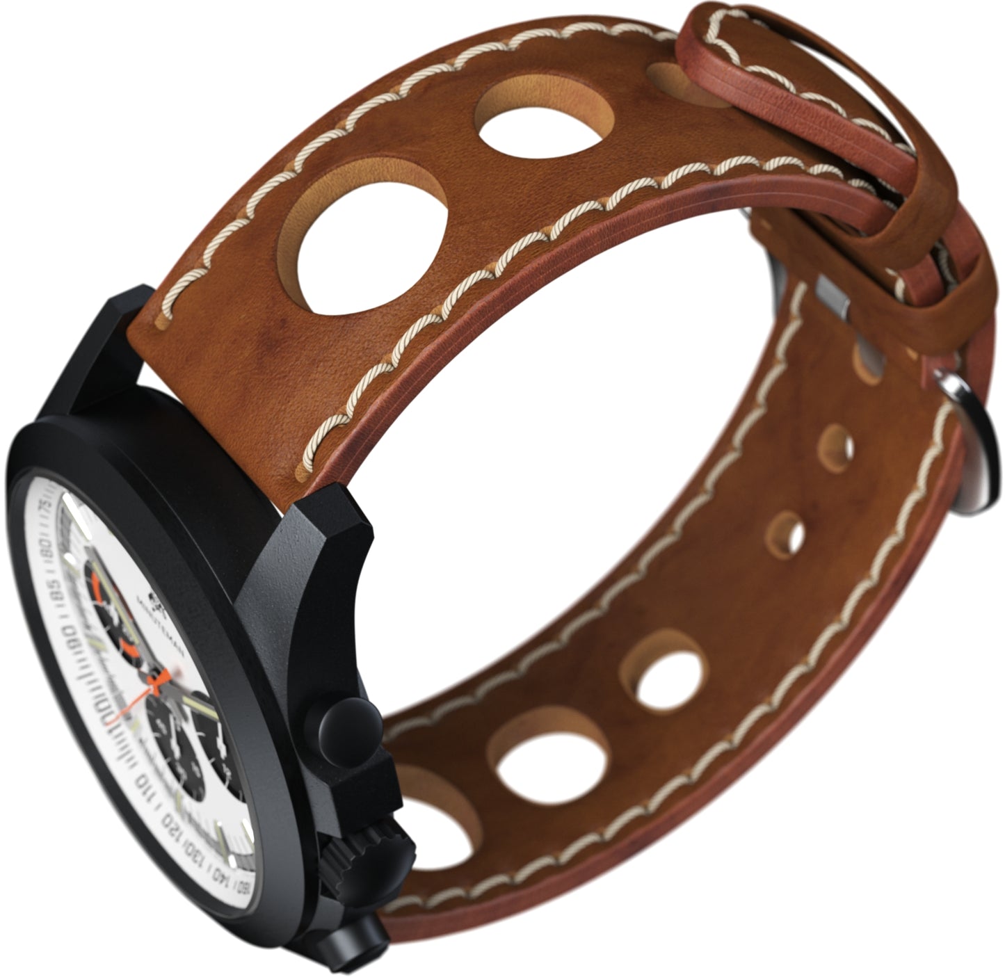 Minuteman Parker Chronograph Wristwatch Panda Dial DLC (Last One Left!)