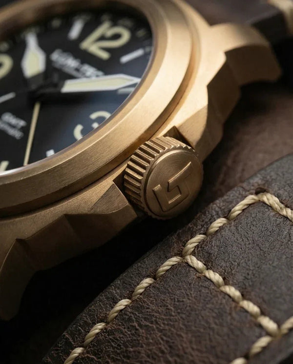 Deep Dive: The Lum-Tec M94 Bronze No-Date GMT and the Miyota 9075 Revolution