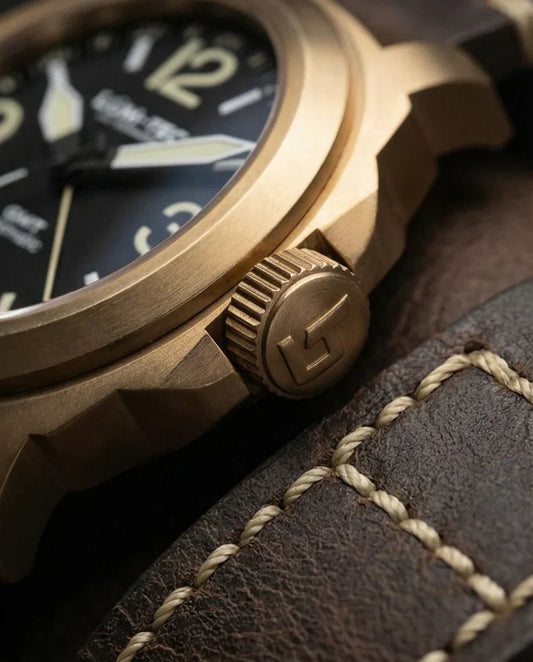 Deep Dive: The Lum-Tec M94 Bronze No-Date GMT and the Miyota 9075 Revolution - The CGA Company