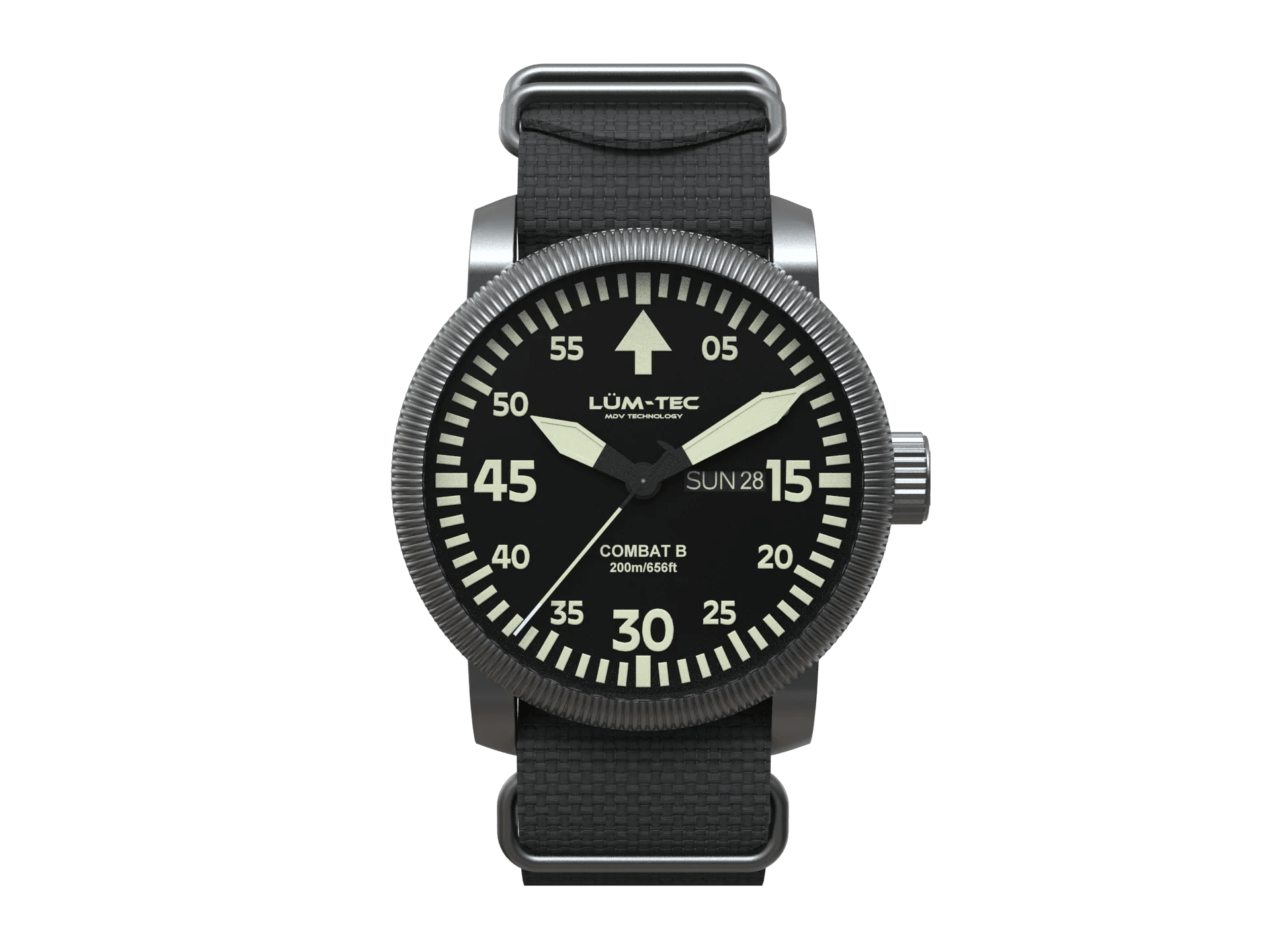 Lum - Tec Combat B68 Day Date Field Watch - The CGA Company