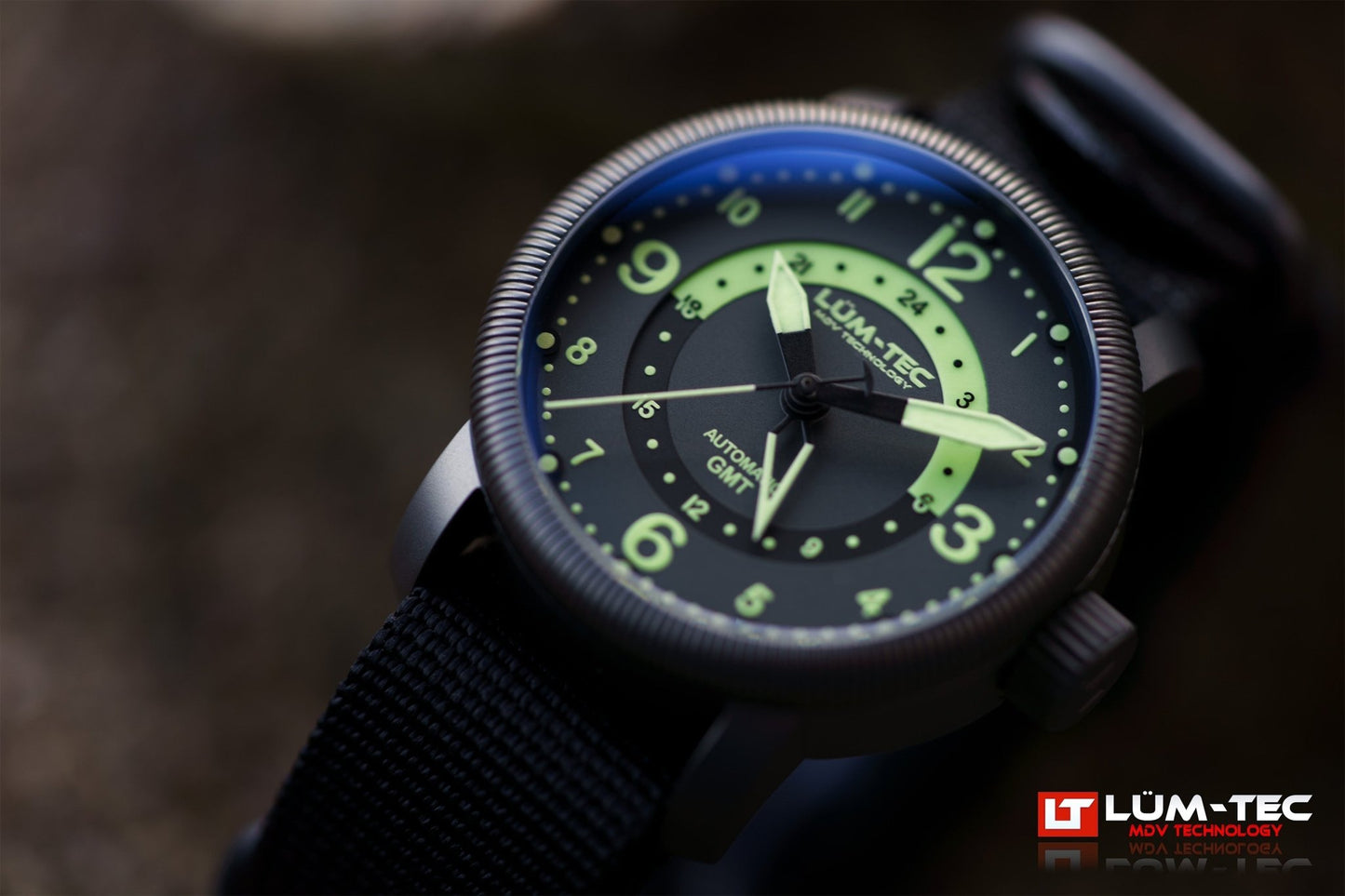 Lum-Tec Combat B74 GMT Watch – 39mm Limited Edition – CGA Watches - The CGA Company
