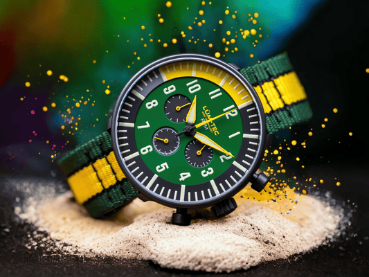 Lum-Tec RPM 3 Watch – USA Assembled Chronograph with MDV Lume – CGA Watches - The CGA Company