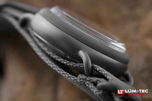 Lum-Tec Combat Field X4 on side showing curved lugs 