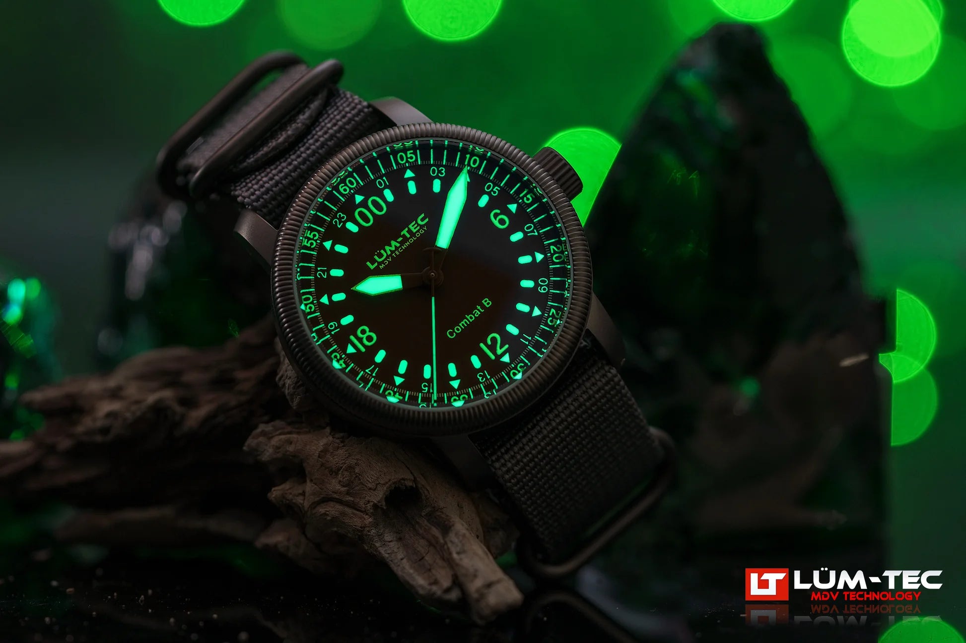 Lum-Tec Combat B60 24HR MDV Super-Luminova lume glow in the dark