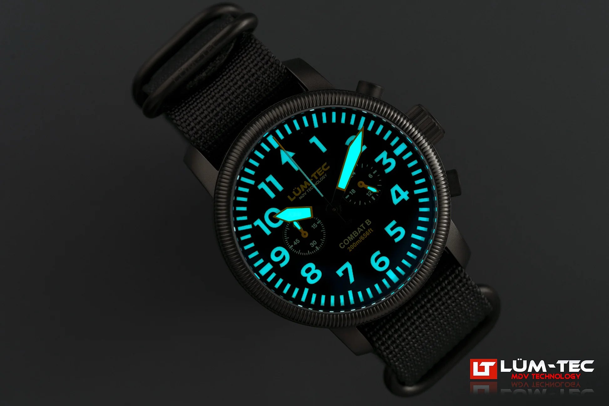 Lum-Tec Combat B64 Chronograph Field Watch - The CGA Company