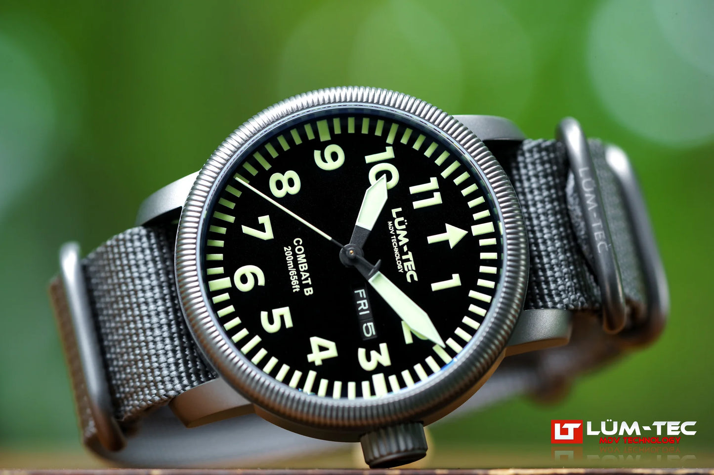 Lum - Tec Combat B66 Day Date Field Watch - The CGA Company