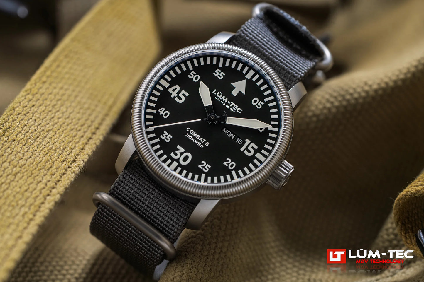 Lum-Tec Combat B67 Day Date Field Watch - The CGA Company