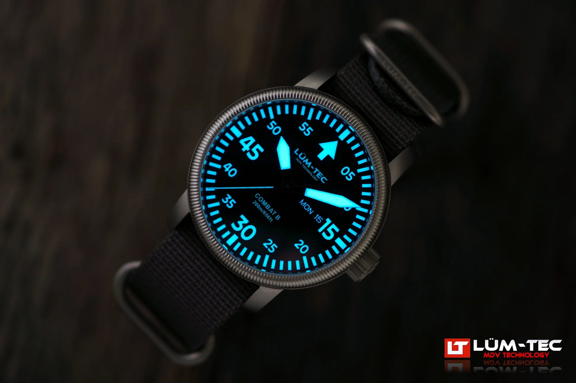 Lum - Tec Combat B67 Day Date Field Watch - The CGA Company