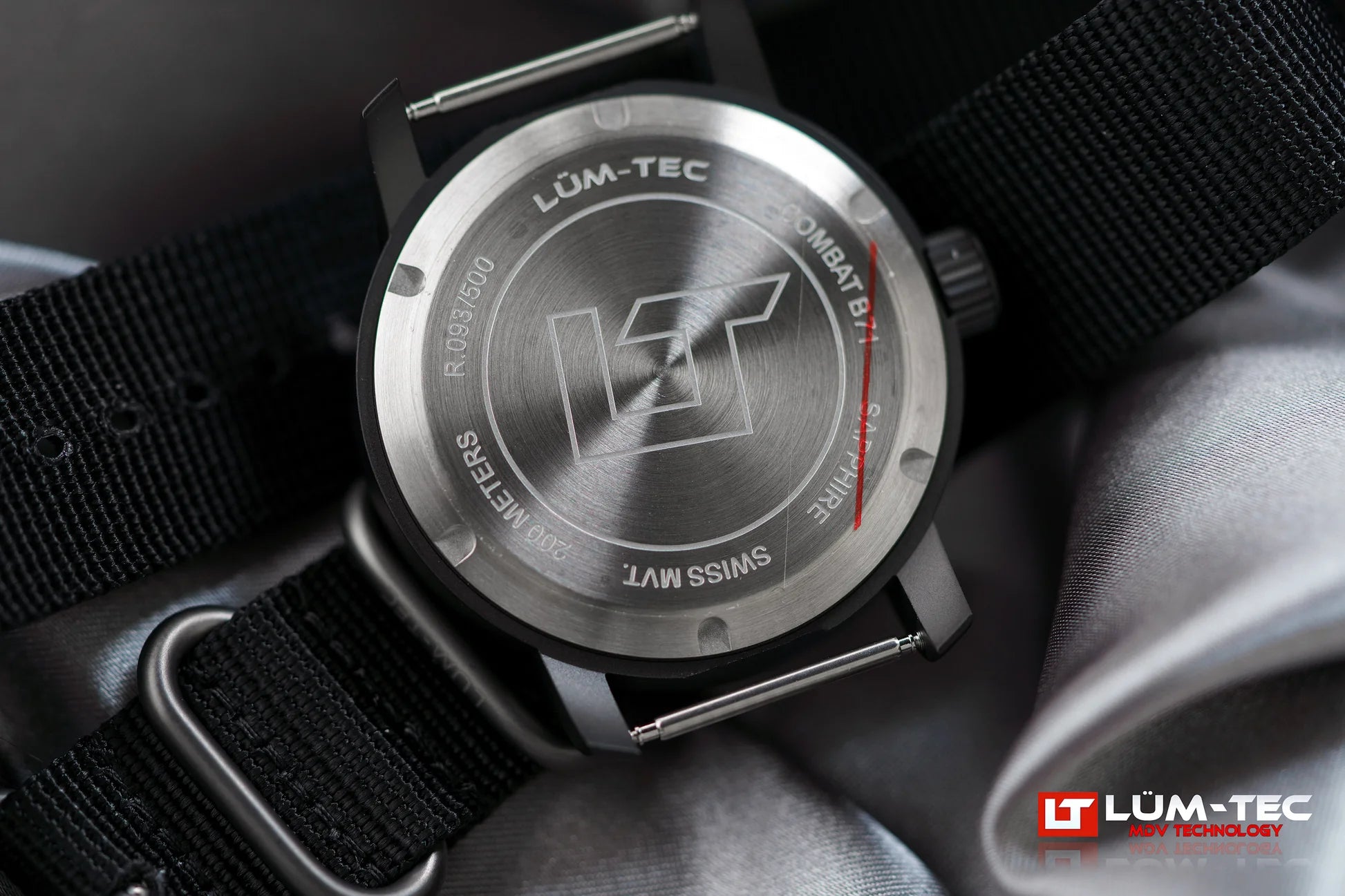 Lum-Tec Combat B71 with nylon military straps and hardware