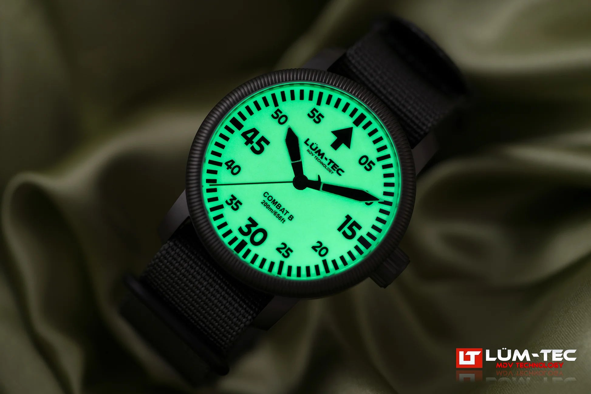 Lum-Tec Combat B72 MDV C3 Super-Luminova lume glow in the dark