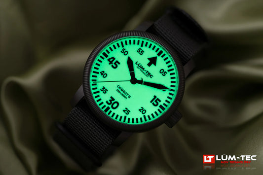 Lum-Tec Combat B72 Watch – USA Assembled Field Watch with MDV Lume – CGA Watches - The CGA Company