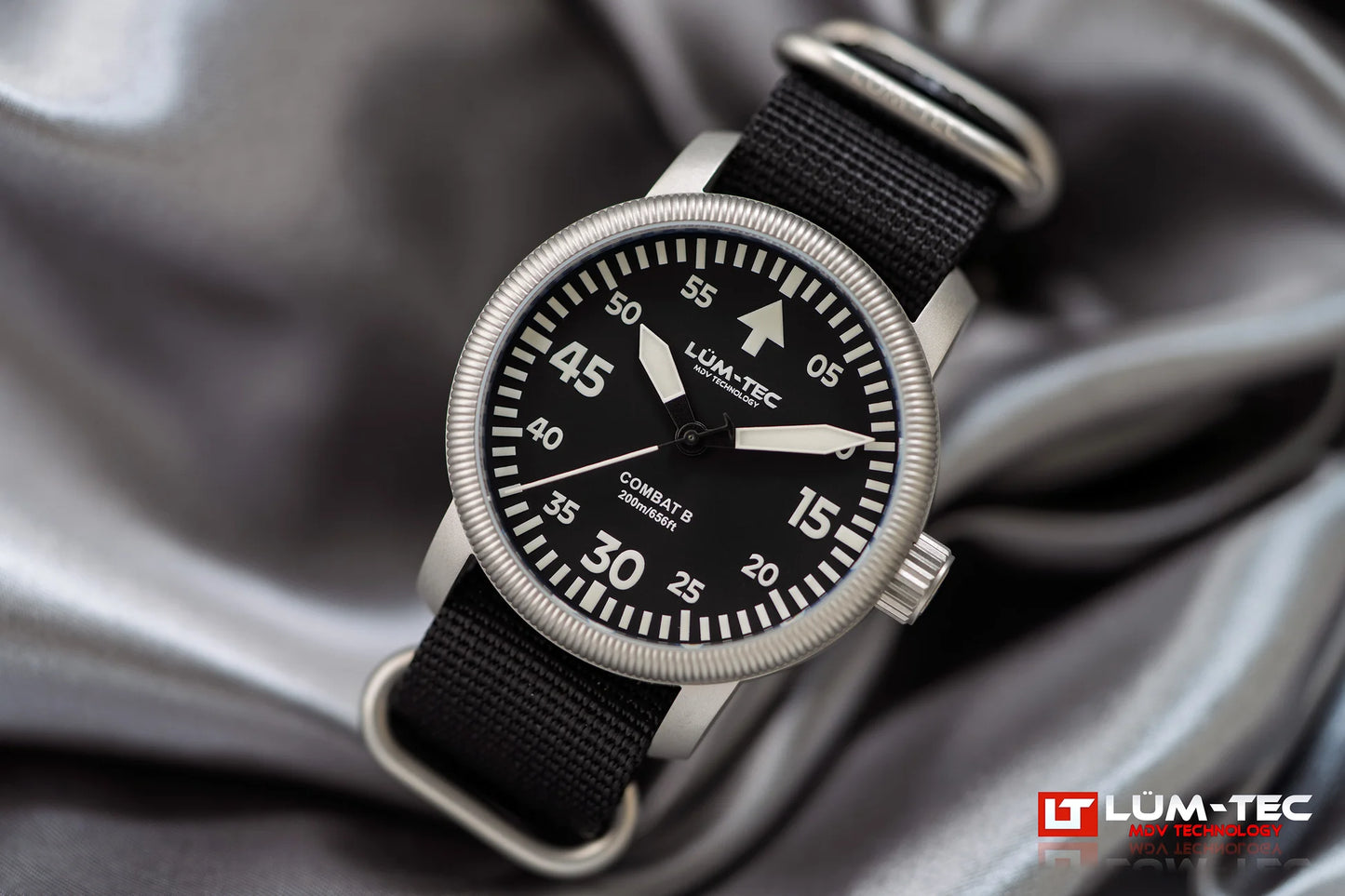 Lum-Tec Combat B73 front view with MDV lume
