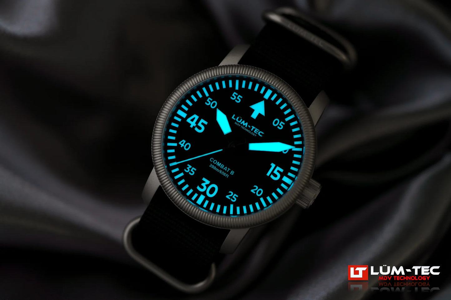 Lum-Tec Combat B73 MDV BGW9 Super-Luminova lume glow in the dark