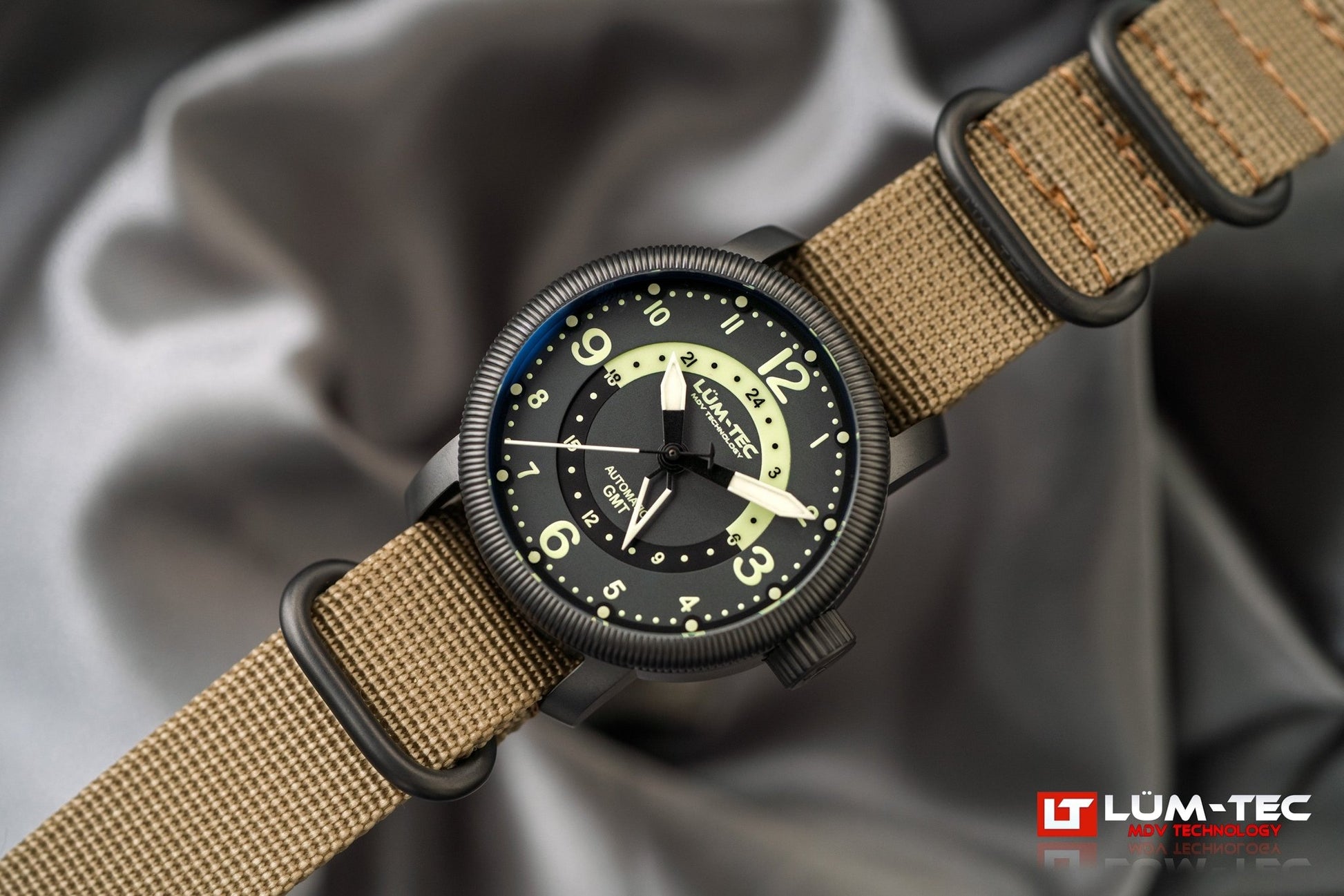 Lum-Tec Combat B74 GMT Watch – 39mm Limited Edition – CGA Watches - The CGA Company