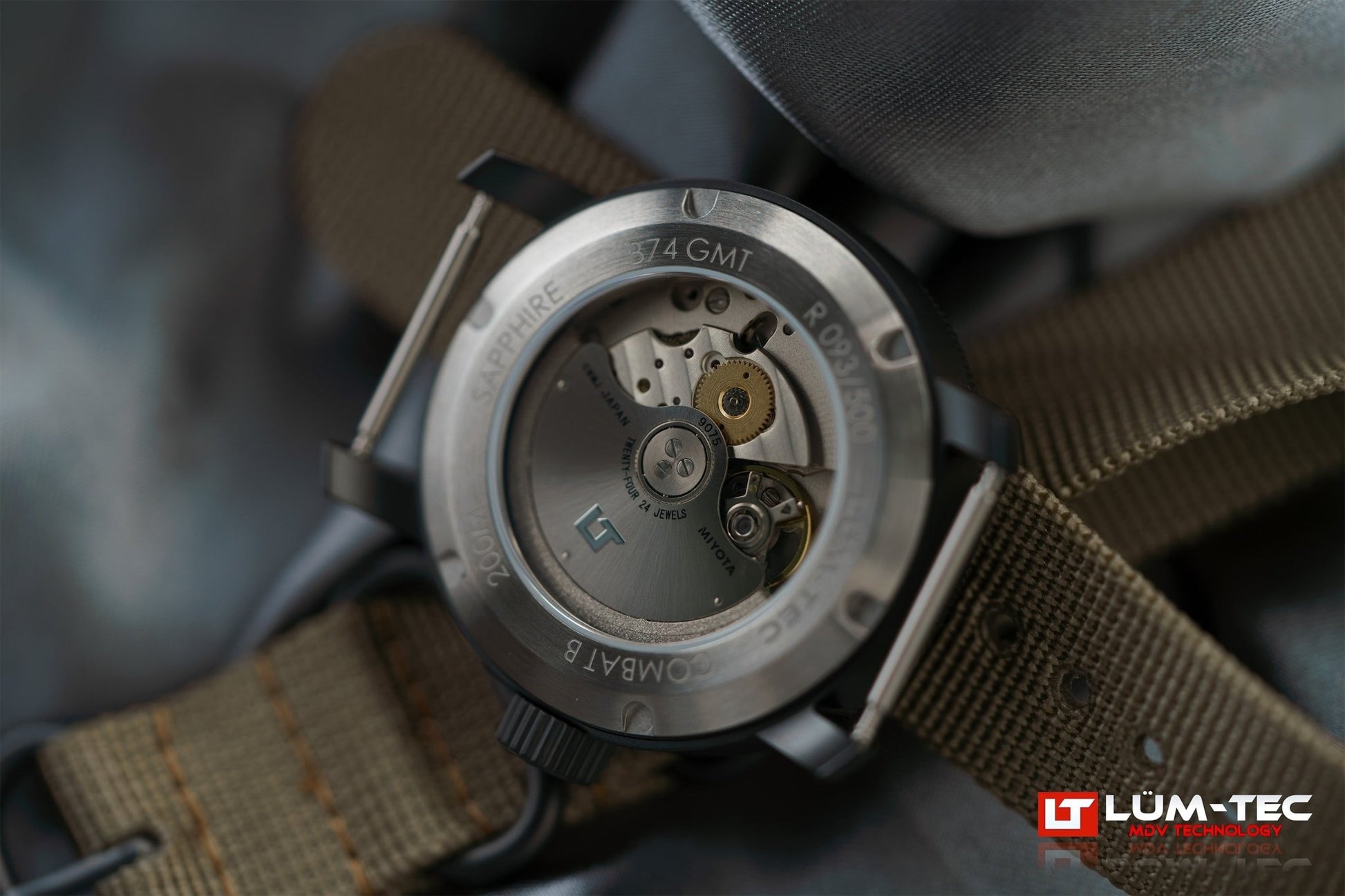 Lum-Tec Combat B74 GMT Watch – 39mm Limited Edition – CGA Watches - The CGA Company