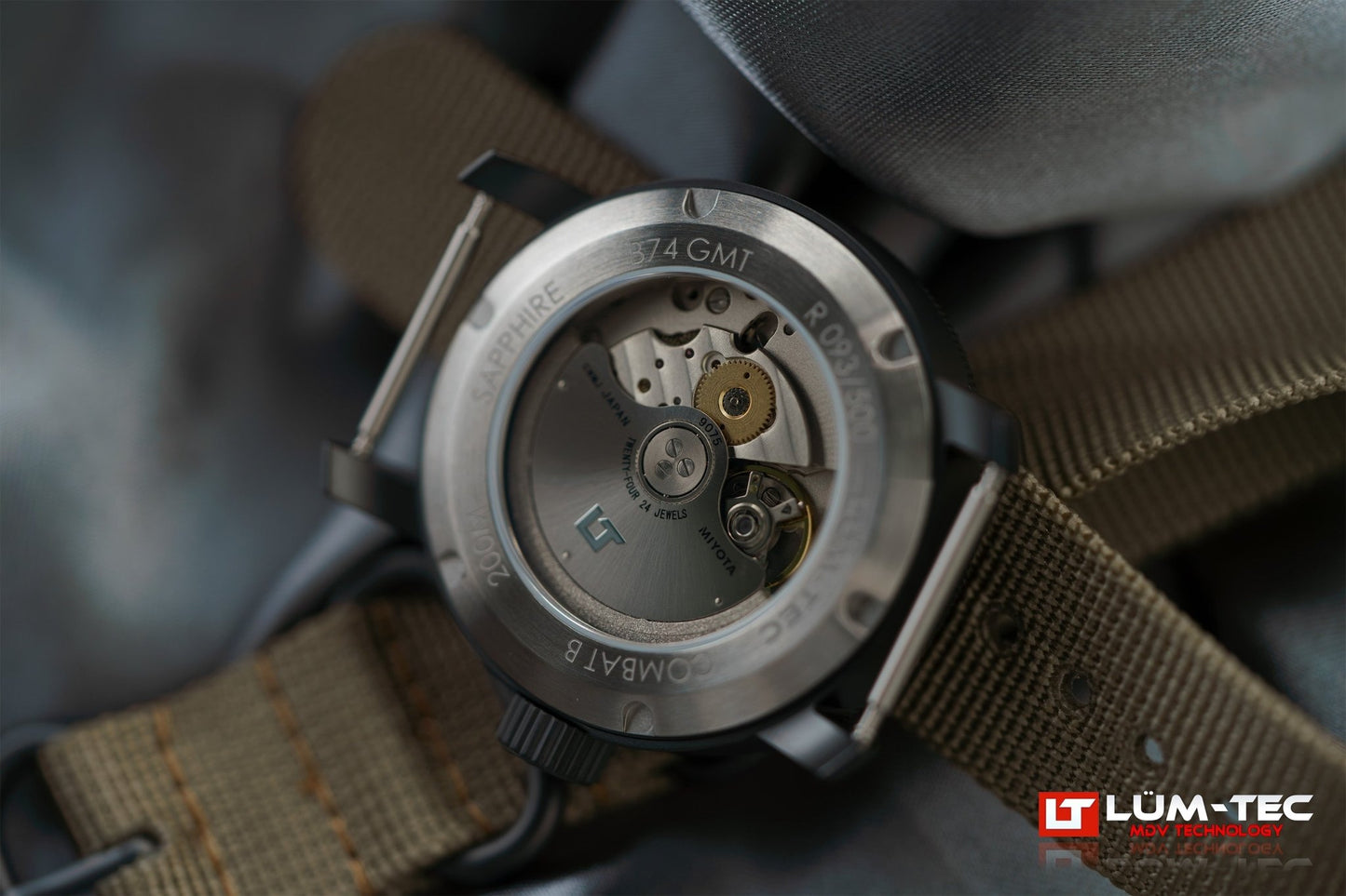 Lum-Tec Combat B74 GMT Watch – 39mm Limited Edition – CGA Watches - The CGA Company