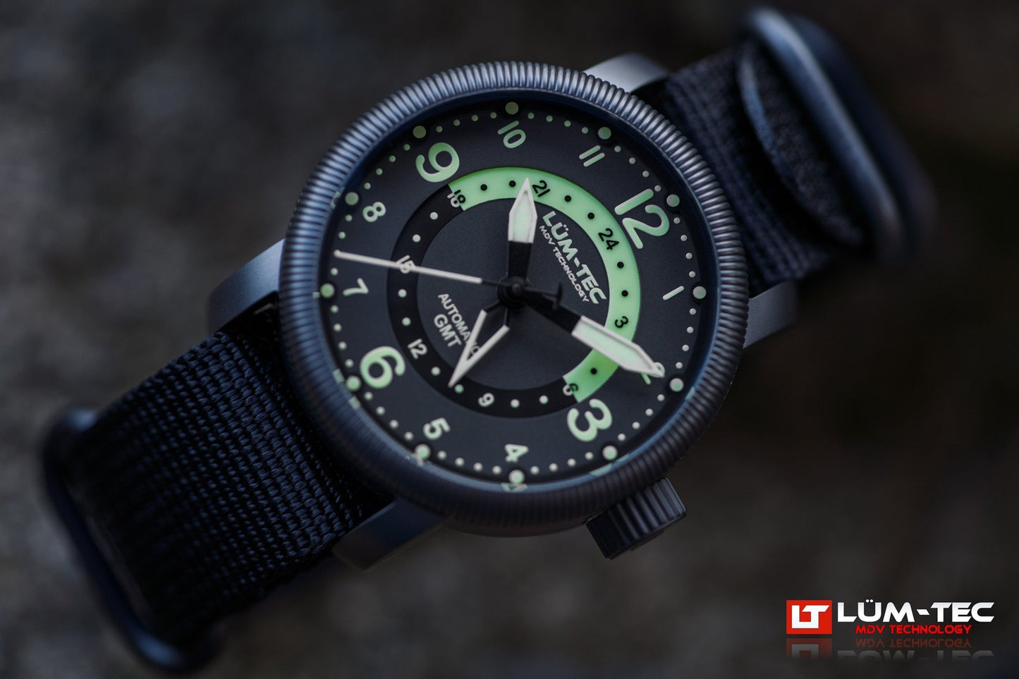 Lum-Tec Combat B74 GMT Watch – 39mm Limited Edition – CGA Watches - The CGA Company