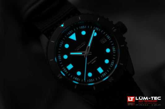 Lum-Tec Solar Marine 6 Watch – USA Assembled Solar Powered Dive Watch – CGA Watches - The CGA Company