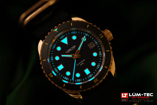 Lum-Tec Solar Marine 8 Watch – USA Assembled 2026 Solar Powered Dive Watch – CGA Watches - The CGA Company