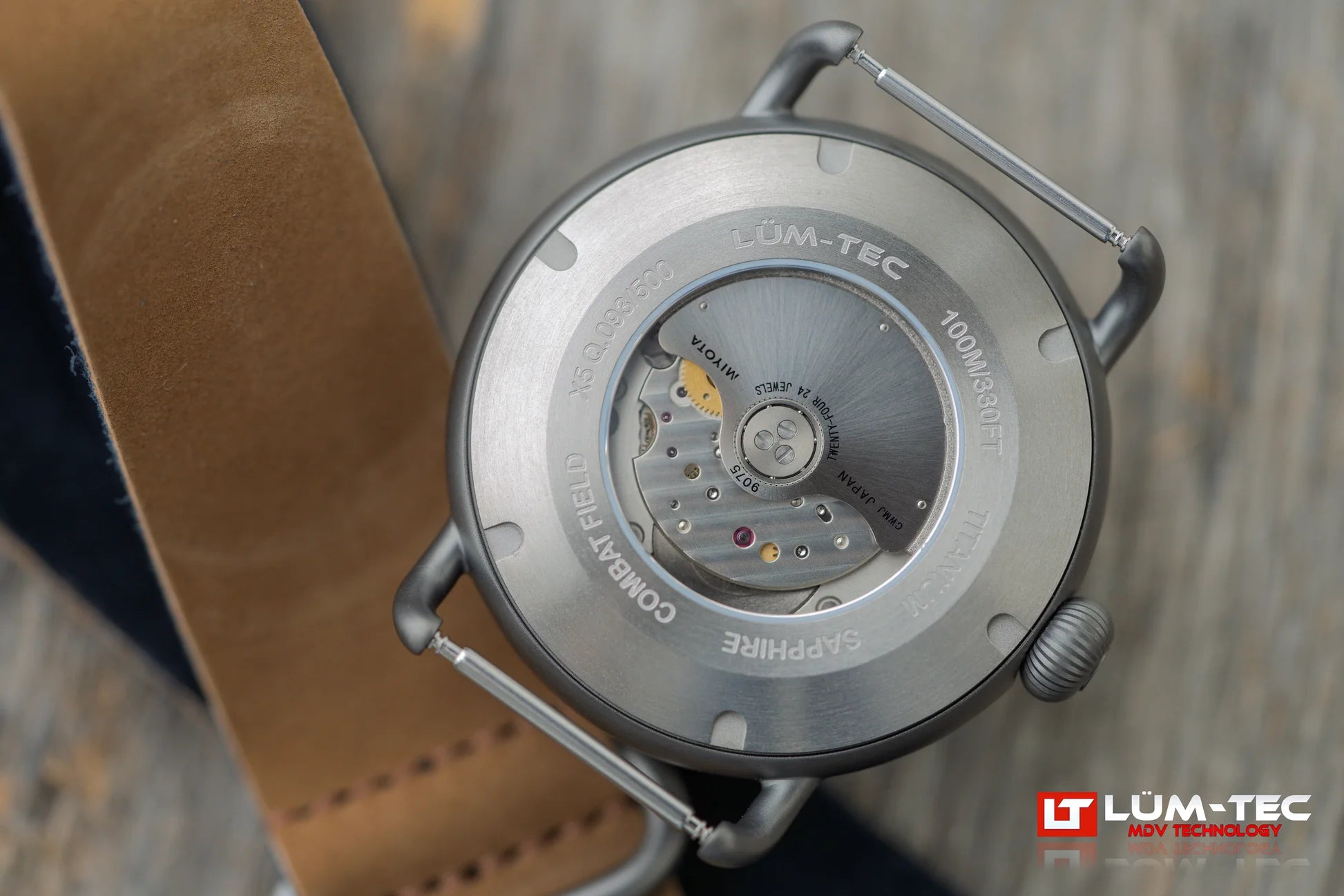 Lum - Tec Combat Field X5 Titanium 24H Automatic Watch - The CGA Company