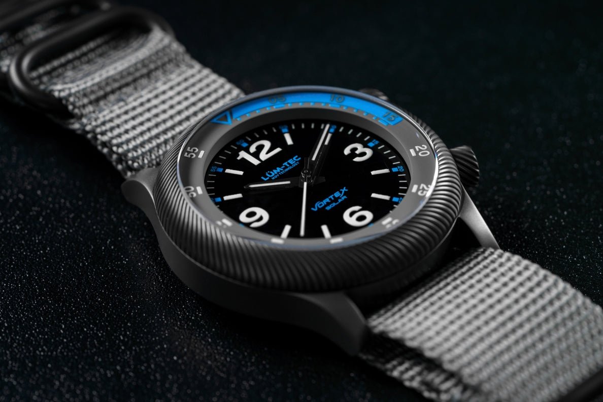 Lum-Tec VORTEX D6 Solar Watch - The CGA Company