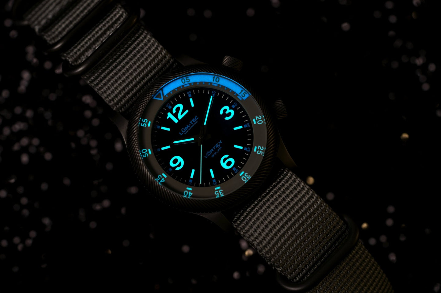 Lum-Tec VORTEX D6 Solar Watch - The CGA Company
