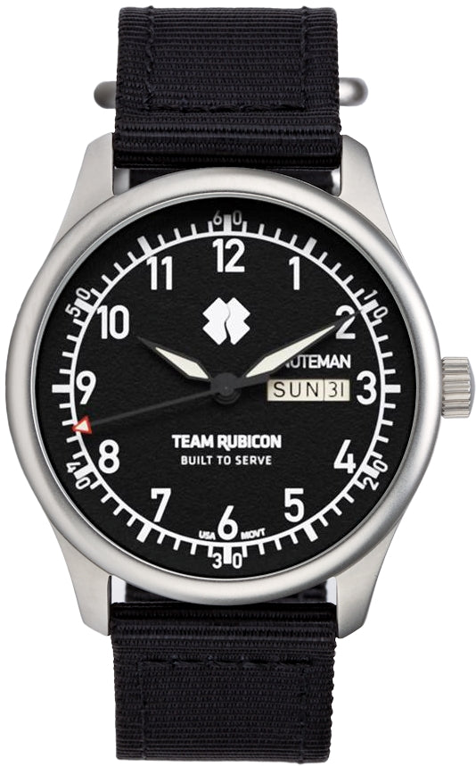 Minuteman Team Rubicon A11 Watch Black Dial Ameriquartz USA Movt. (Pre-Order)