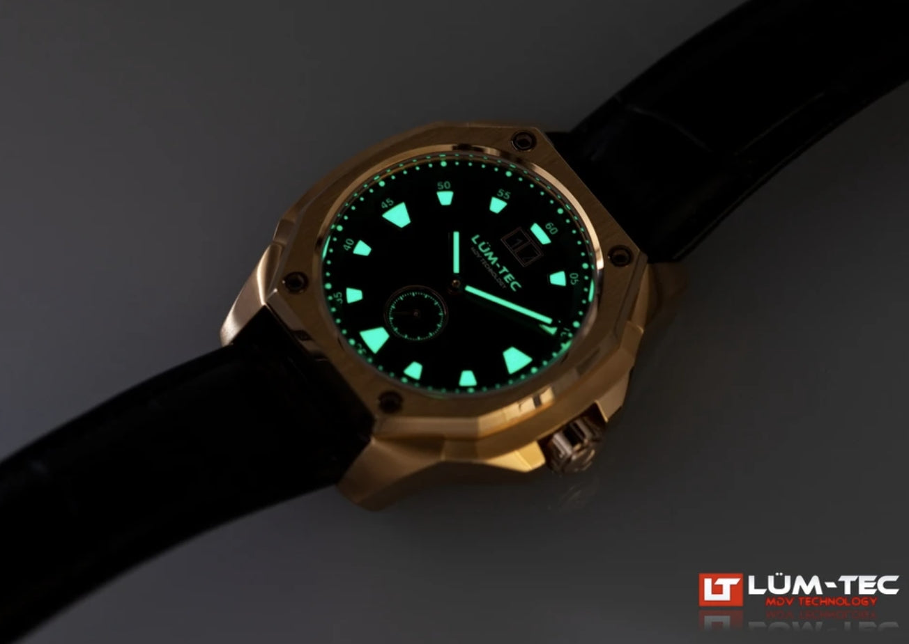 Lum-Tec V14 Swiss Movement 44mm Ohio Assembled Wristwatch